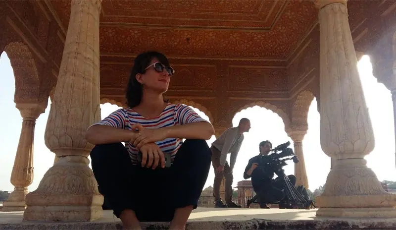 Filming in India with Stand4 Productions
