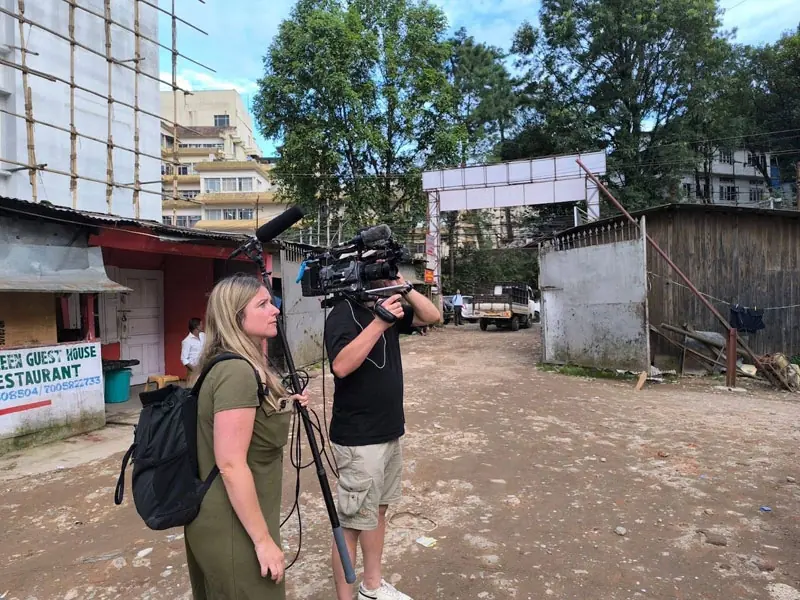 Stand4 Productions crew on location